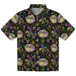 Mardi Gras Jester Hawaiian Shirt