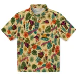 Arizona Cardinals Hawaiian Shirt - Personalized Cream 1 Arizona Cardinals Hawaiian Shirt – Personalized Cream