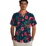 Arizona Diamondbacks Hawaiian Shirt – Customized Red Blue
