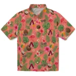 Arizona Diamondbacks Hawaiian Shirt – Personalized Coral Pink