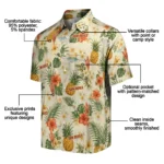Arizona State Sun Devils Hawaiian Shirt – Personalized Cream