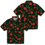 Arkansas Razorbacks Hawaiian Shirt – Customized Dark Green