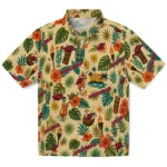 Arkansas Razorbacks Hawaiian Shirt - Personalized Cream 1 Arkansas Razorbacks Hawaiian Shirt – Personalized Cream