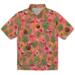 Atlanta Braves Hawaiian Shirt – Custom Coral Pink