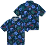 Atlanta Braves Hawaiian Shirt – Personalized Navy Blue