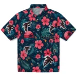 Atlanta Falcons Hawaiian Shirt – Personalized Red Blue