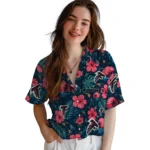 Atlanta Falcons Hawaiian Shirt – Personalized Red Blue
