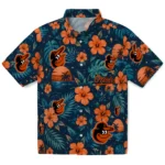 Baltimore Orioles Hawaiian Shirt - Custom Orange Blue 1 Baltimore Orioles Hawaiian Shirt – Custom Orange Blue