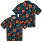 Baltimore Orioles Hawaiian Shirt – Custom Orange Blue