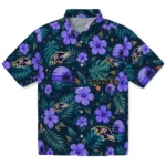 Baltimore Ravens Hawaiian Shirt - Custom Purple Blue 1 Baltimore Ravens Hawaiian Shirt – Custom Purple Blue