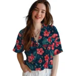 Boston Red Sox Hawaiian Shirt – Customized Red Blue