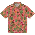 Boston Red Sox Hawaiian Shirt - Personalized Coral Pink 1 Boston Red Sox Hawaiian Shirt – Personalized Coral Pink