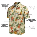 Buffalo Bills Hawaiian Shirt – Custom Cream