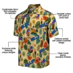 Buffalo Bills Hawaiian Shirt – Personalized Cream