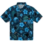 Carolina Panthers Hawaiian Shirt - Personalized Blue 1 Carolina Panthers Hawaiian Shirt – Personalized Blue
