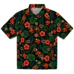 Chicago Bears Hawaiian Shirt - Custom Dark Green 1 Chicago Bears Hawaiian Shirt – Custom Dark Green