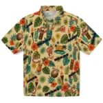 Chicago Bears Hawaiian Shirt - Customized Cream 1 Chicago Bears Hawaiian Shirt – Customized Cream