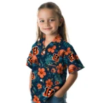 Cincinnati Bengals Hawaiian Shirt – Customized Orange Blue
