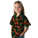 Clemson Tigers Hawaiian Shirt – Personalized Dark Green