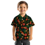 Clemson Tigers Hawaiian Shirt – Personalized Dark Green