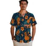 Clemson Tigers Hawaiian Shirt – Personalized Orange Blue