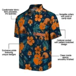 Clemson Tigers Hawaiian Shirt – Personalized Orange Blue