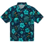 Coastal Carolina Chanticleers Hawaiian Shirt - Custom Green Blue 1 Coastal Carolina Chanticleers Hawaiian Shirt – Custom Green Blue