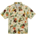 Coastal Carolina Chanticleers Hawaiian Shirt - Personalized Cream 1 Coastal Carolina Chanticleers Hawaiian Shirt – Personalized Cream