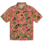 Colorado Buffaloes Hawaiian Shirt – Custom Coral Pink