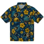 Colorado Buffaloes Hawaiian Shirt - Personalized Gold Blue 1 Colorado Buffaloes Hawaiian Shirt – Personalized Gold Blue