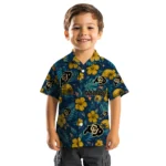 Colorado Buffaloes Hawaiian Shirt – Personalized Gold Blue