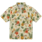 Denver Broncos Hawaiian Shirt - Custom Cream 1 Denver Broncos Hawaiian Shirt – Custom Cream