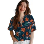 Denver Broncos Hawaiian Shirt – Customized Orange Blue