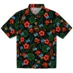 Detroit Lions Hawaiian Shirt – Personalized Dark Green