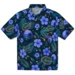 Florida Gators Hawaiian Shirt - Customized Blue 1 Florida Gators Hawaiian Shirt – Customized Blue