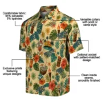 Georgia Tech Yellow Jackets Hawaiian Shirt – Personalized Cream