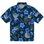 Gonzaga Bulldogs Hawaiian Shirt – Custom Blue
