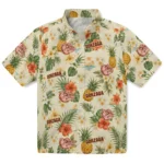 Gonzaga Bulldogs Hawaiian Shirt – Personalized Cream