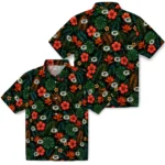 Green Bay Packers Hawaiian Shirt – Custom Dark Green