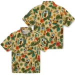 Green Bay Packers Hawaiian Shirt – Customized Cream