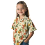 Illinois Fighting Illini Hawaiian Shirt – Custom Cream