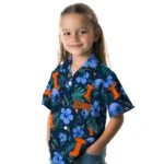 Illinois Fighting Illini Hawaiian Shirt – Customized Blue