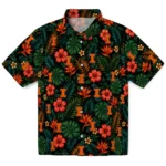 Illinois Fighting Illini Hawaiian Shirt – Customized Dark Green