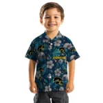 Iowa Hawkeyes Hawaiian Shirt – Personalized Black Blue