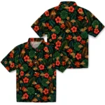 Iowa State Cyclones Hawaiian Shirt – Customized Dark Green