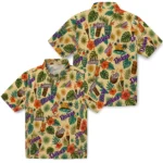 James Madison Dukes Hawaiian Shirt – Custom Cream