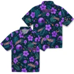 James Madison Dukes Hawaiian Shirt – Personalized Purple Blue