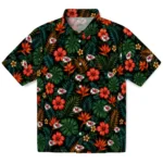 Kansas City Chiefs Hawaiian Shirt - Customized Dark Green 1 Kansas City Chiefs Hawaiian Shirt – Customized Dark Green