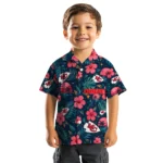 Kansas City Chiefs Hawaiian Shirt – Customized Red Blue