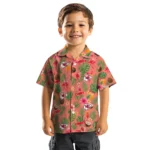 Kansas City Chiefs Hawaiian Shirt – Personalized Coral Pink